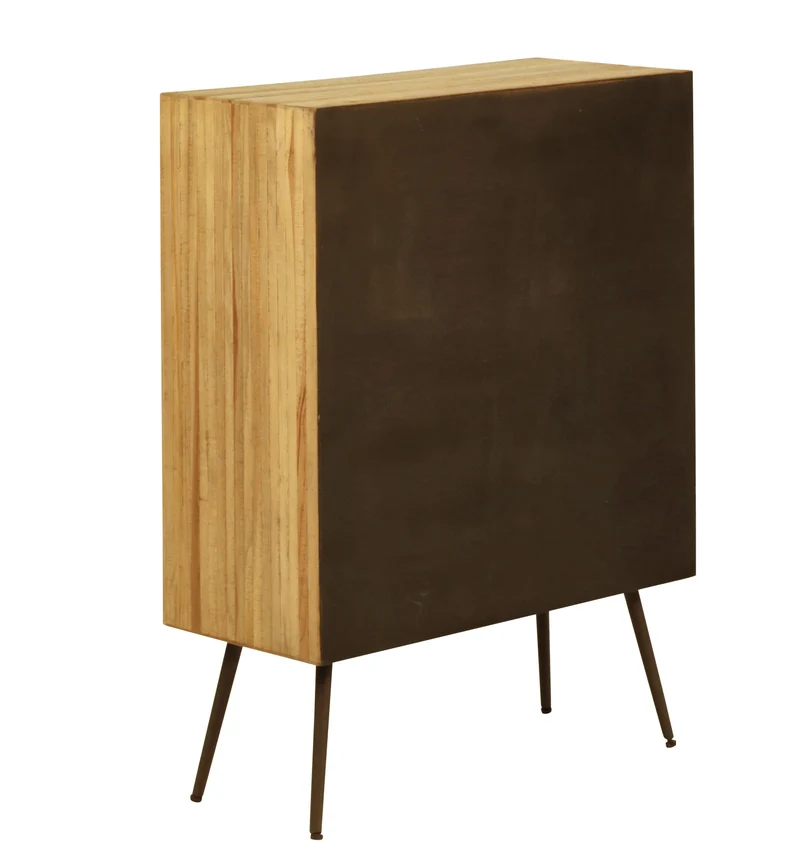 Commode teck recyclé 4 tiroirs