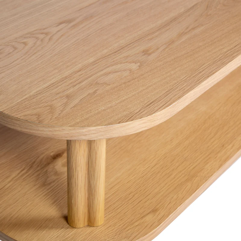 Table basse 130cm chêne naturel