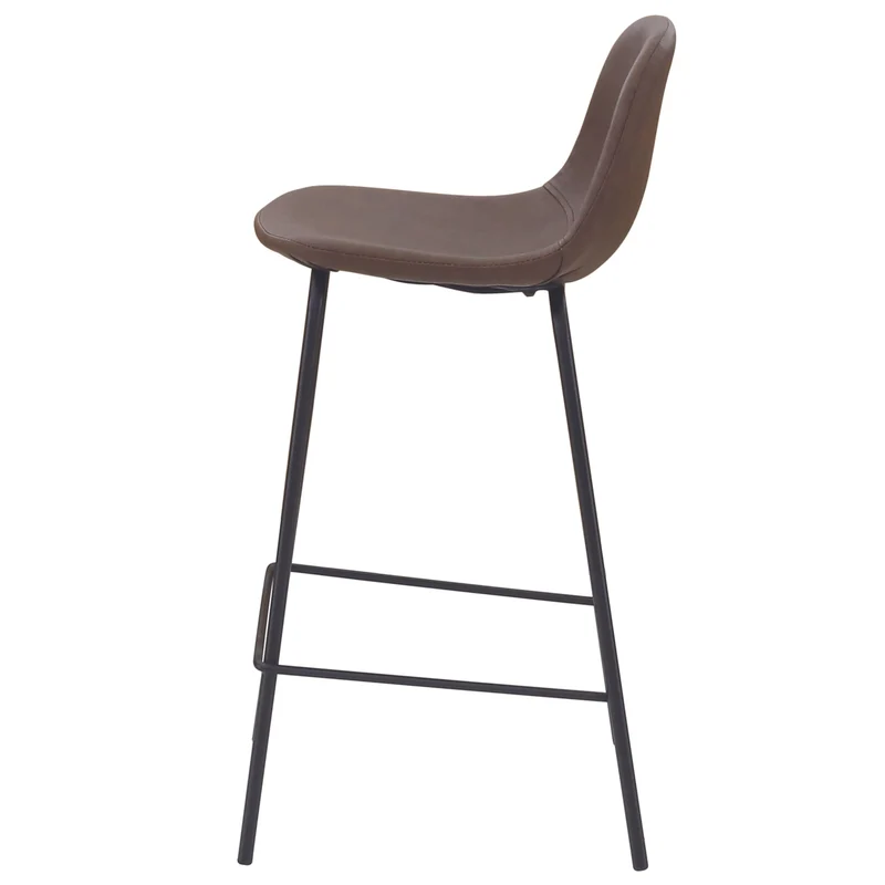 Chaise snack marron