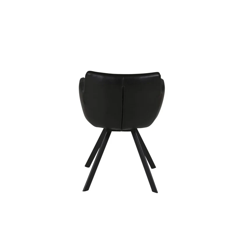 Fauteuil PU noir