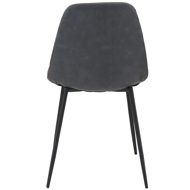 Chaise noir vieilli