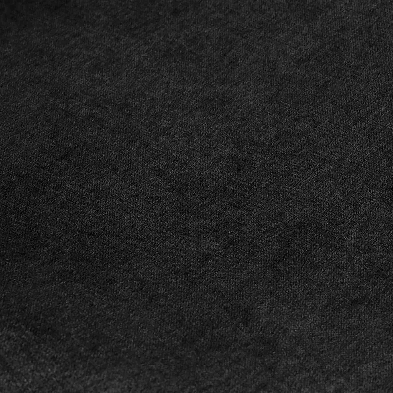 Chaise snack tissu noir