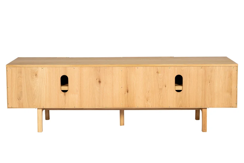 Meuble télé 180cm chêne naturel