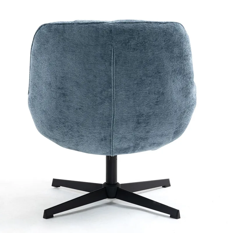 Fauteuil pivotant bleu