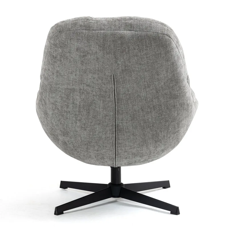 Fauteuil pivotant gris