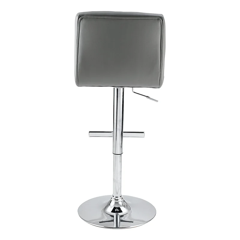 Chaise de bar grise
