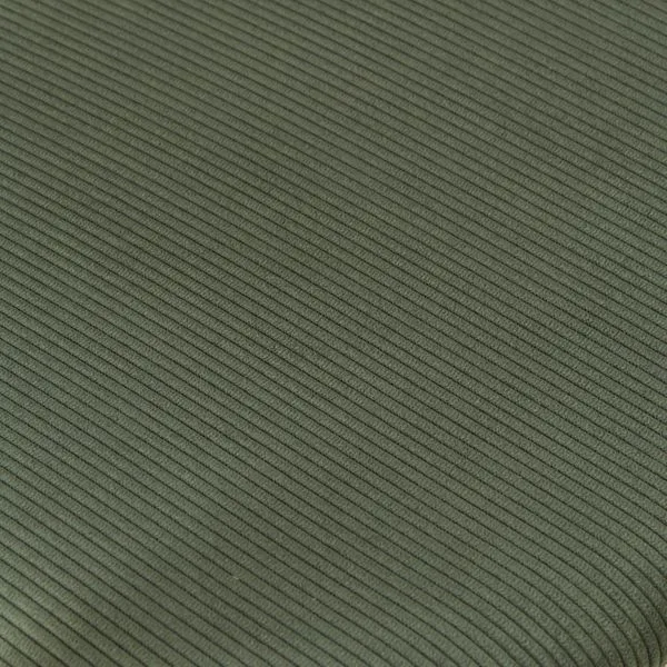 Fauteuil velours côtelé vert sapin