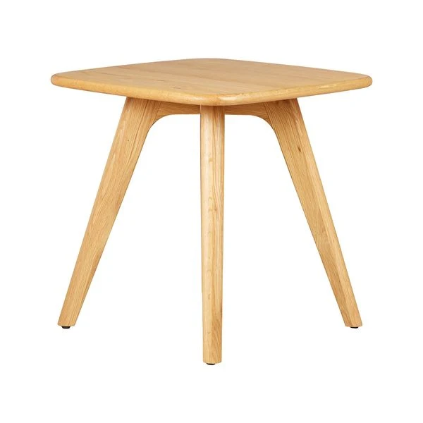Bout de canapé 50 cm chêne naturel