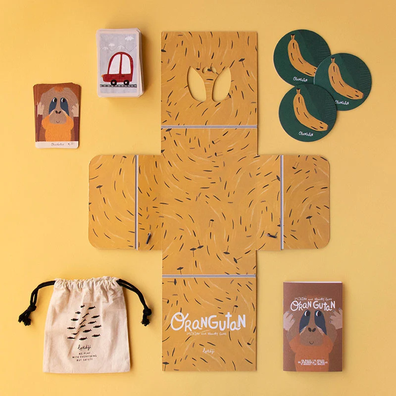 Jeu de mémoire et d'imagination - Orangutan