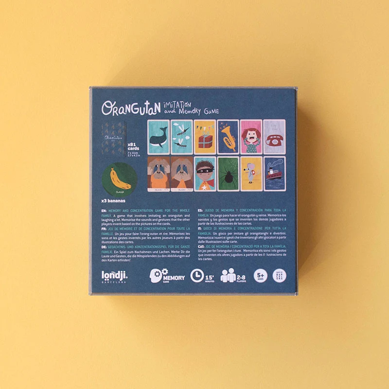Jeu de mémoire et d'imagination - Orangutan