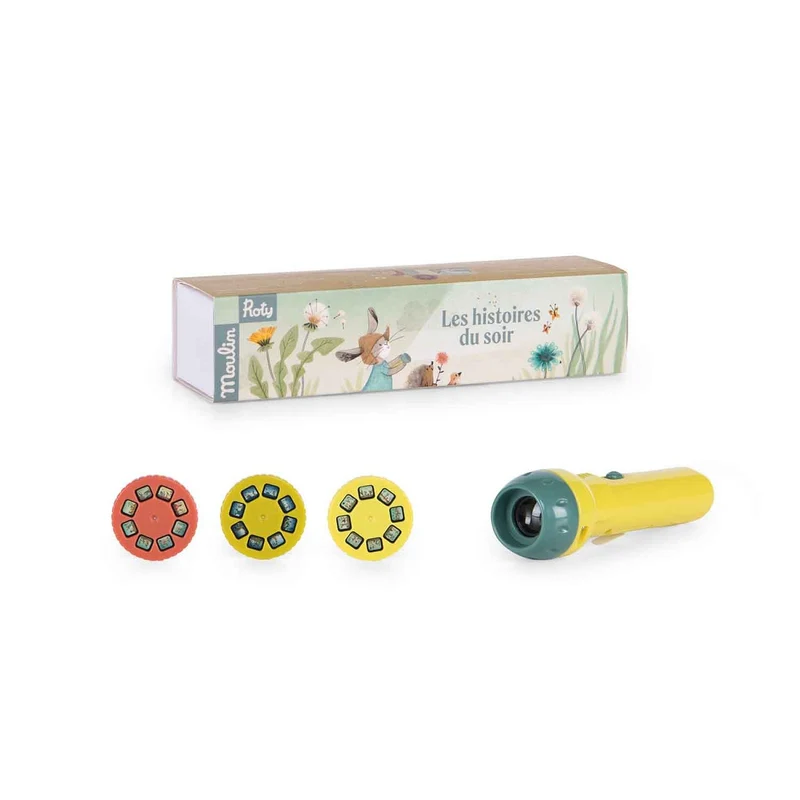Histoire du soir lampe torche - Trois petits lapins