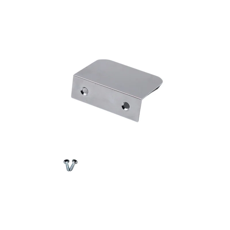 Poignée profilée Edge 32mm (Longueurs totales 52mm) - Électropoli