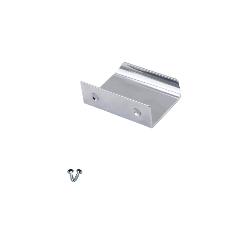 Poignée profilée Edge 32mm (Longueurs totales 52mm) - Électropoli
