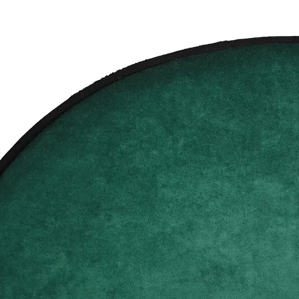 Chaise de bar velours vert canard