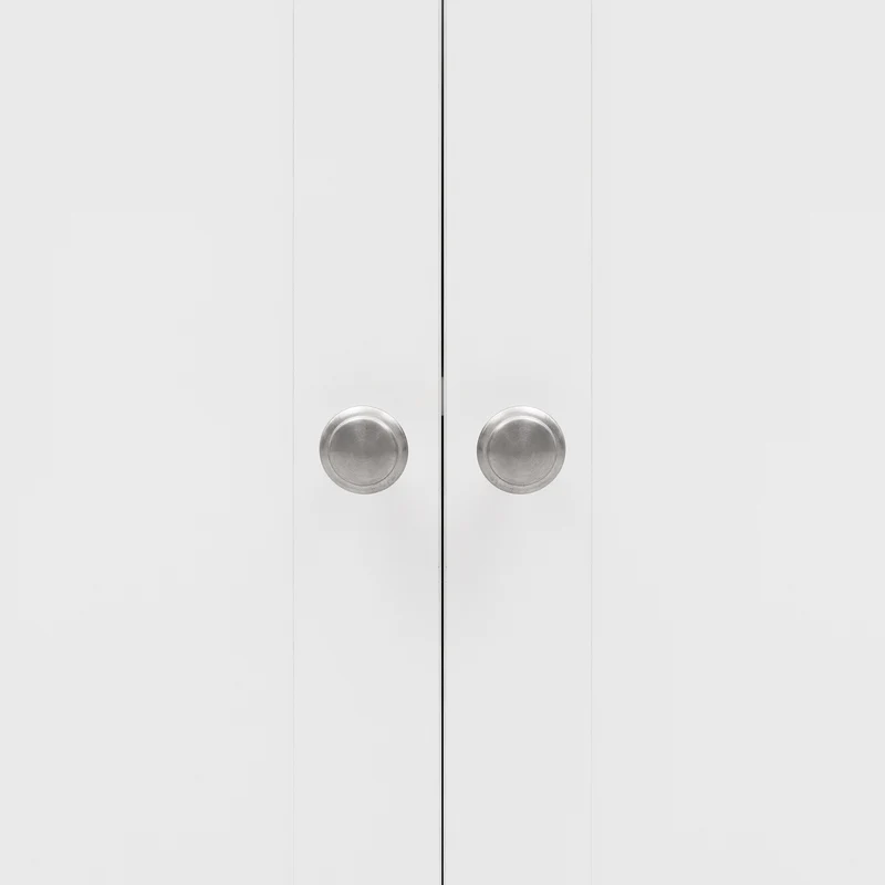 Buffet blanc effet bois 4 portes 3 tiroirs style campagne ADJUSTMARBLEONE