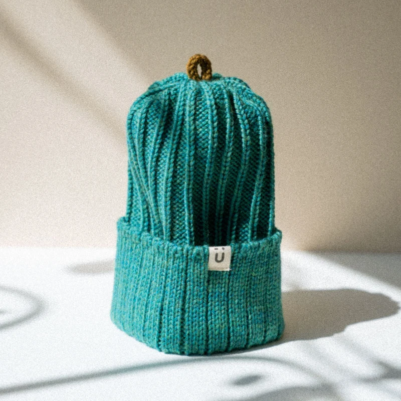 Tuque SORBET laine mérinos | mi-saison - Eucalyptus