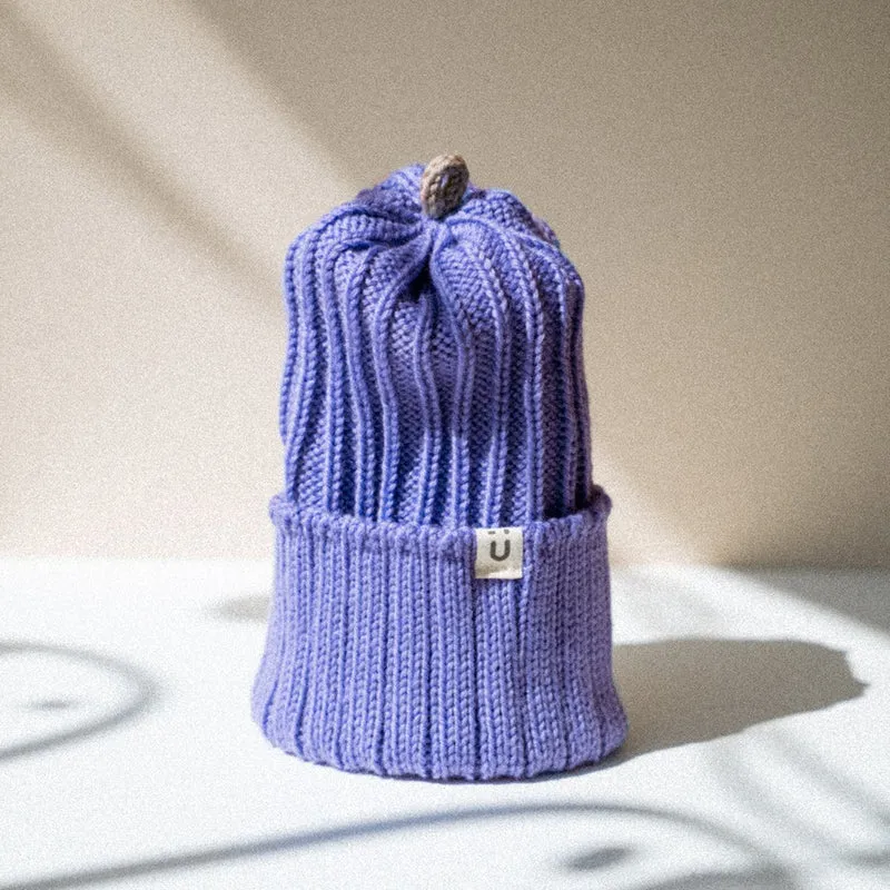 Tuque SORBET laine mérinos | mi-saison - Lavande