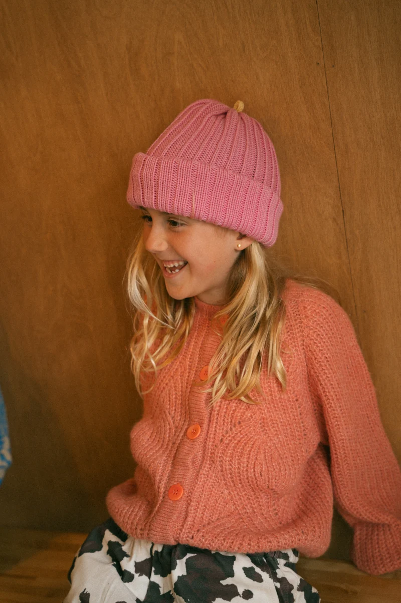 Tuque SORBET laine mérinos | mi-saison - Gomme balloune