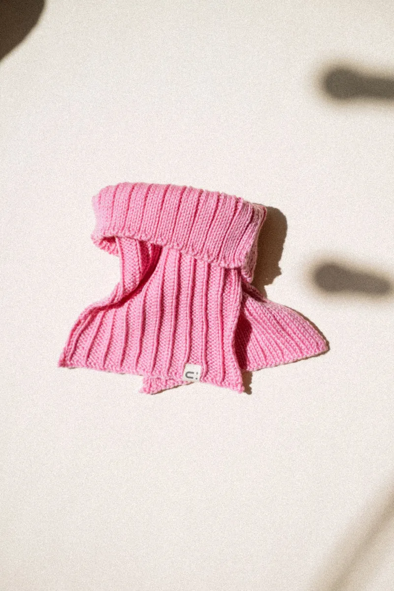 Cache-cou SORBET à panneaux | laine mérinos - AW26