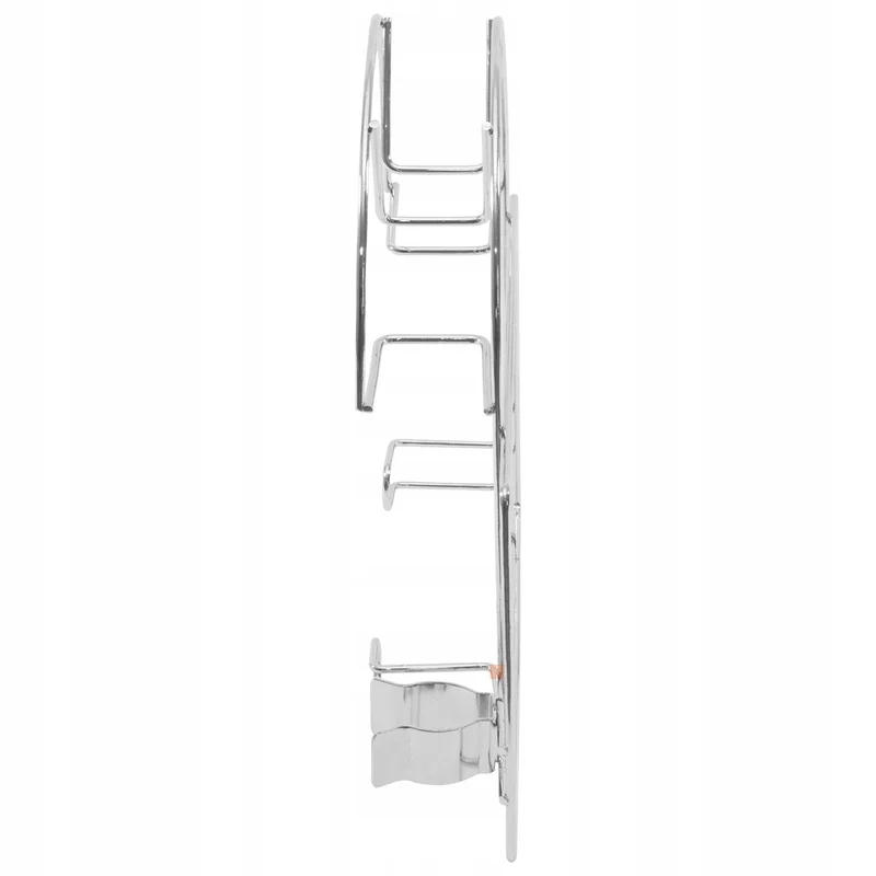 Porte-tuyau d'aspirateur en argent - Petit - Blanc