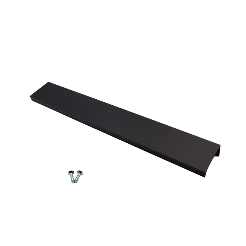 Poignée profilée Edge 256mm (Longueurs totales 276mm) - Noir
