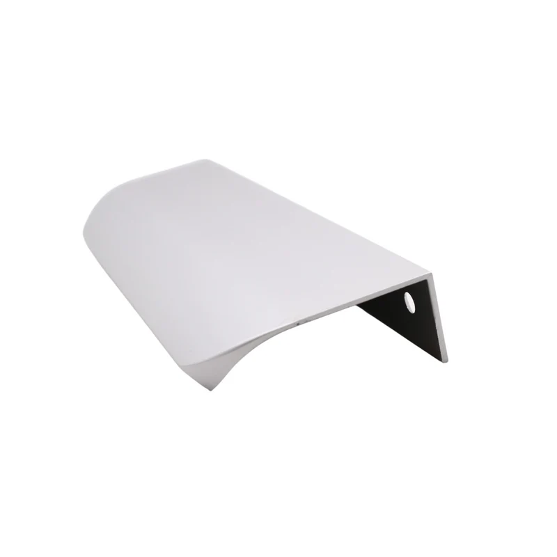 Poignée profilée rond Edge 128mm (Longueurs totales 148mm) - Aluminium