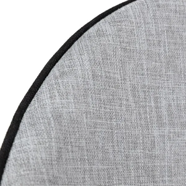 Chaise snack gris clair