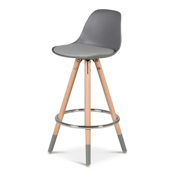 Chaise snack grise
