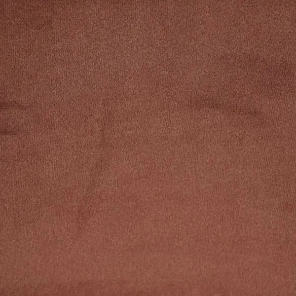 Chaise snack en velours marron