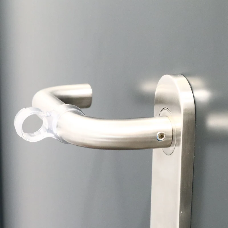 Butoir de porte pour poignée 2 pièces