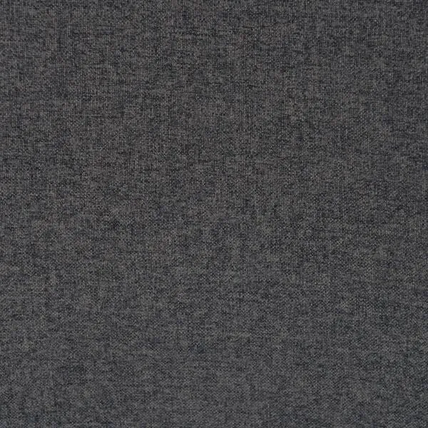 Chaise en tissu gris foncé