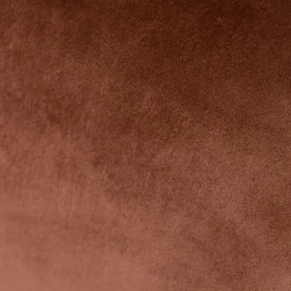 Chaise en velours marron