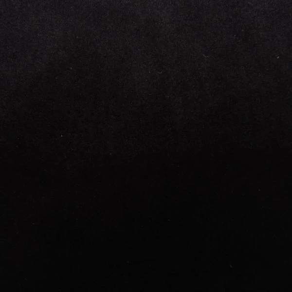 Chaise en velours noire