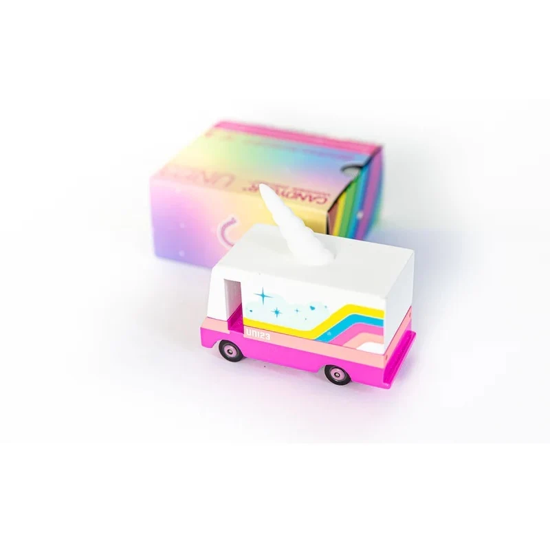 Petit camion de bois - Licorne