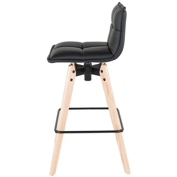 Chaise de bar noire