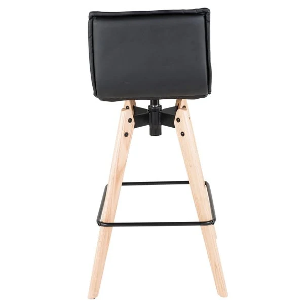 Chaise de bar noire