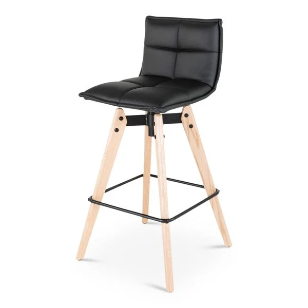 Chaise de bar noire