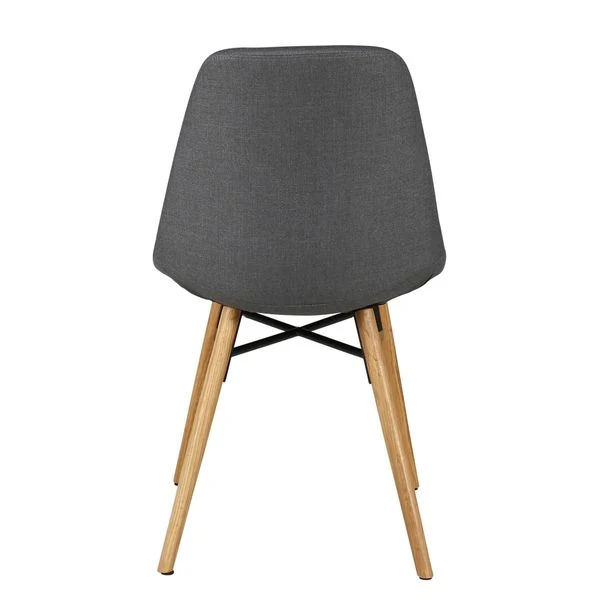 Chaise repas gris foncé