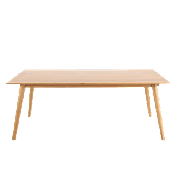 Table repas, allonge optionnelle