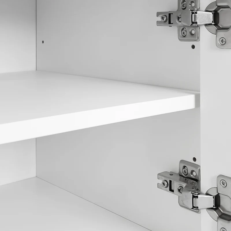 Coiffeuse effet marbre blanche avec miroir LED 3 tiroirs 100x40x75 cm VERTEXKAELOR