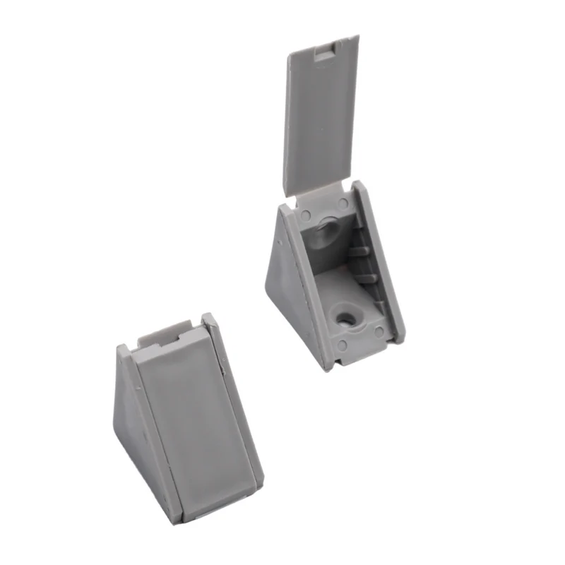 Équerre d'angle plastique - Gris 500 pièces