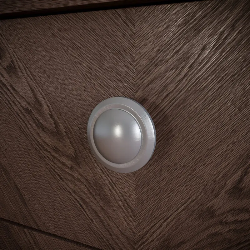 Bouton de meuble - Acier Brossé