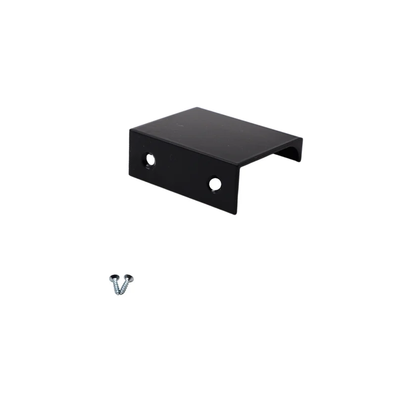 Poignée profilée Edge 32mm (Longueurs totales 52mm) - Noir