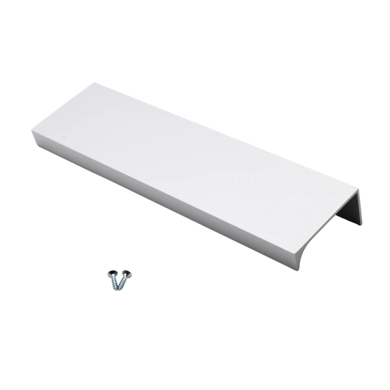 Poignée profilée Edge 128mm (Longueurs totales 148mm) - Aluminium