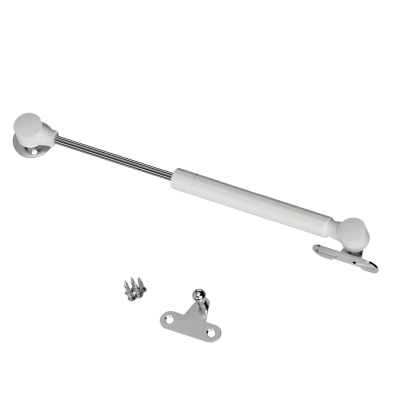 Verin de porte à gaz 250mm - 50N - Blanc