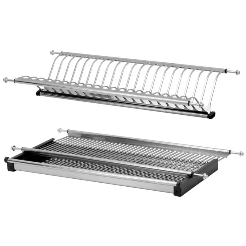 Plat égouttoir de séchage pour armoire de cuisine - Acier inoxydable 700mm