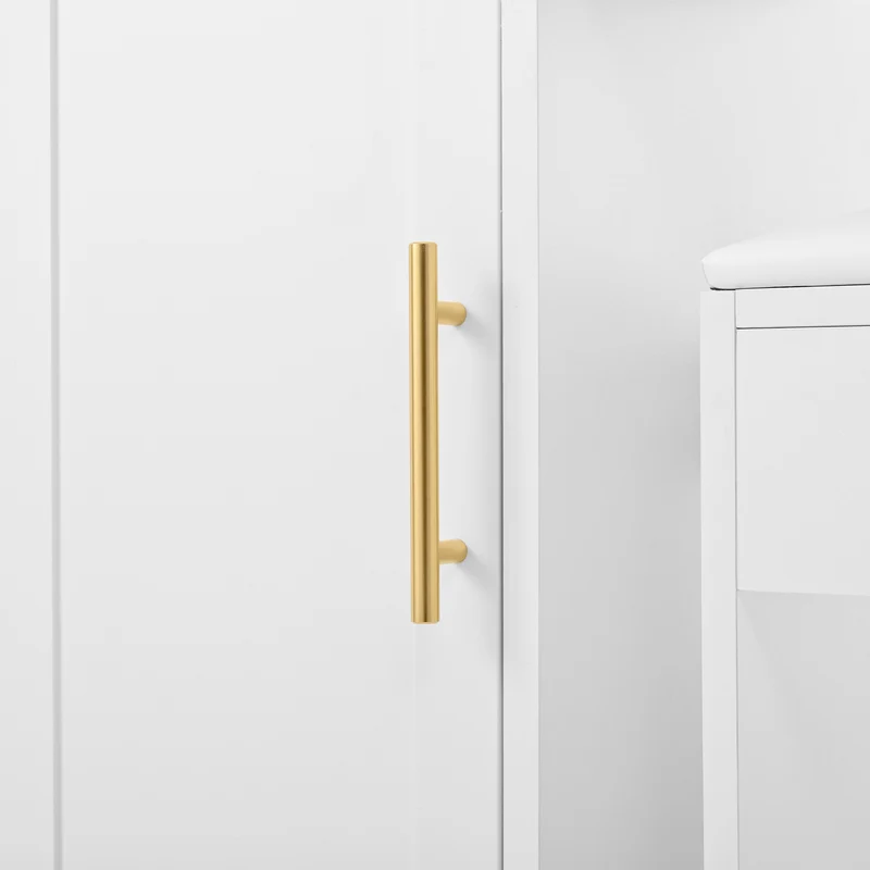 Coiffeuse grande taille blanc avec miroir LED réglable, tabouret, 1 tiroir et 2 portes 110x40x132cm MOMENTUMCLARITY