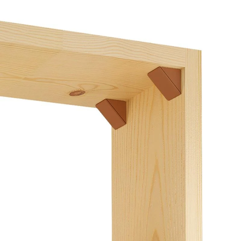 Équerre d'angle plastique - Marron 200 pièces