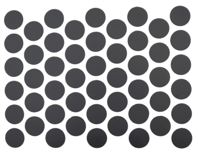 Cache-Vis Adhésif - Anthracite 14mm