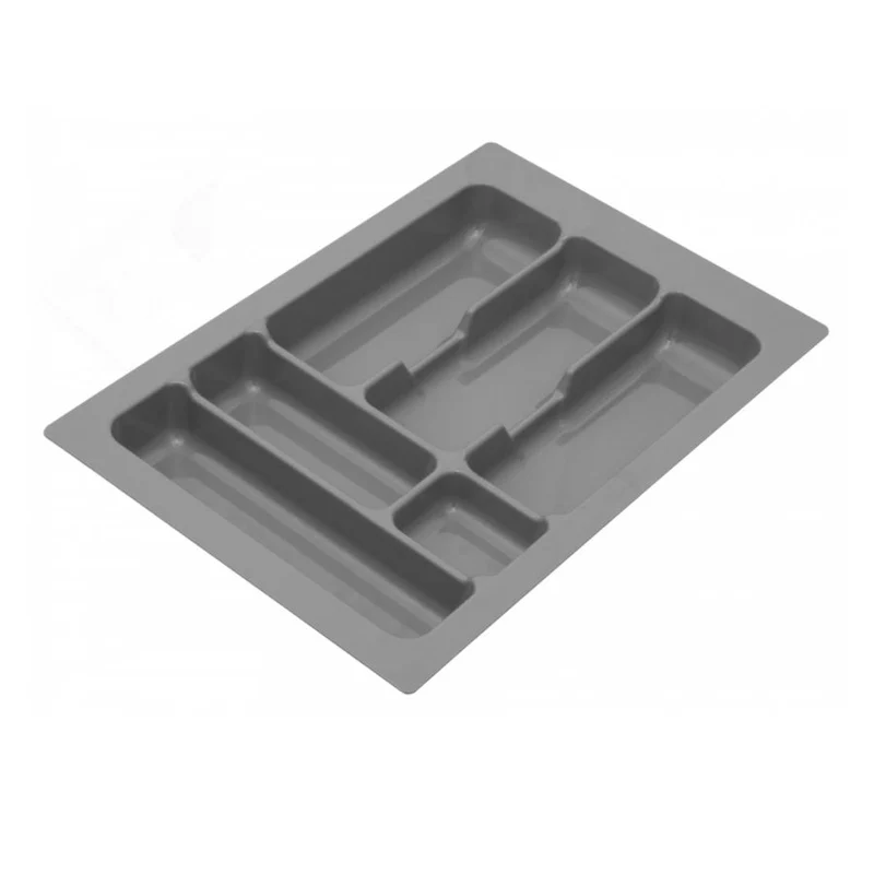 Range-couverts pour tiroir, largeur du meuble: 400 mm, profondeur: 490 mm - Métallique
